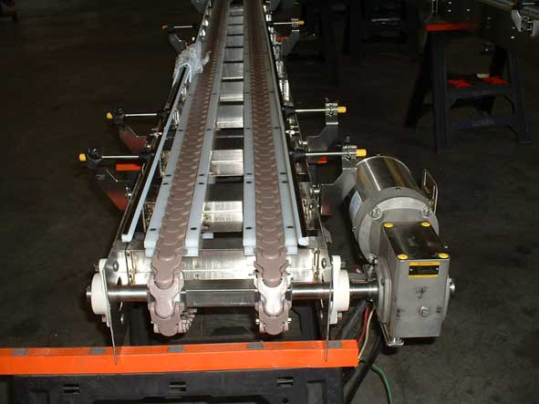 Custom stainless steel conveyor